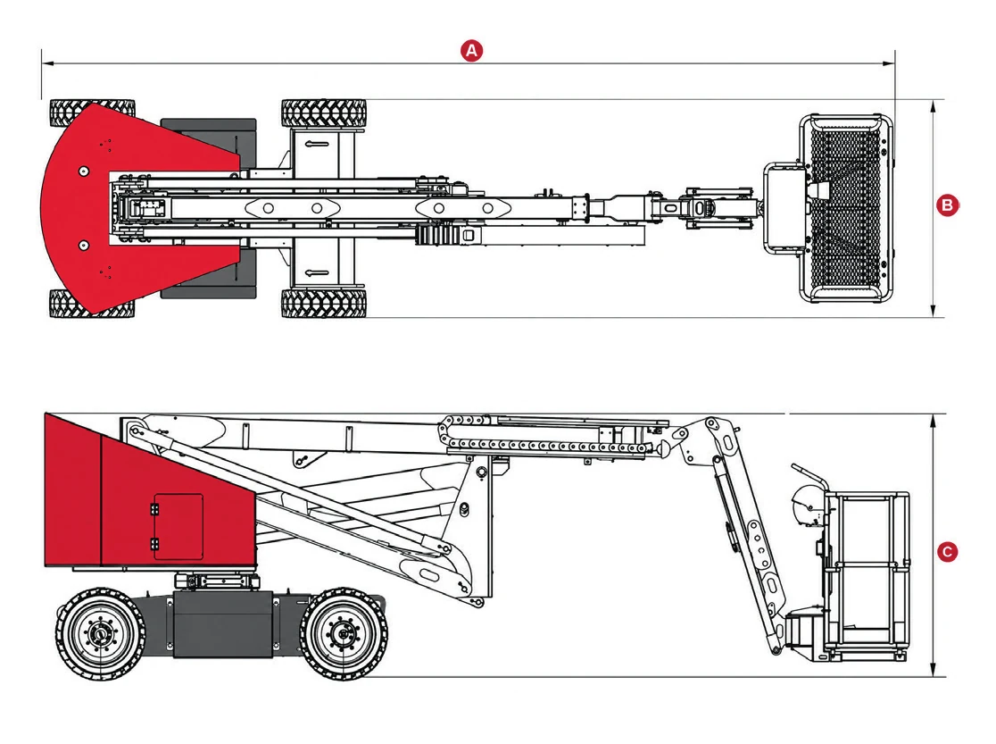 HNB16 ölçü şeması